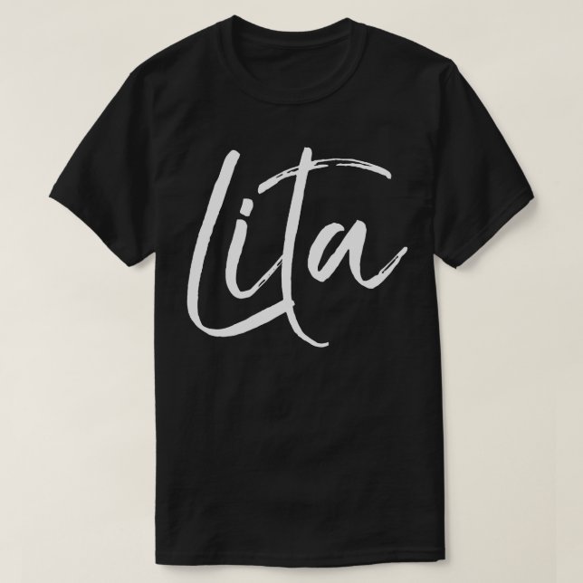 Womens Grandma Gift in Spanish Abuelita New Abuela T-Shirt (Design Front)