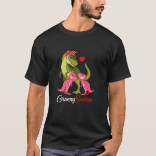 Womens Grannysaurus Rex Granny Mom Saurus Dinosaur T-Shirt