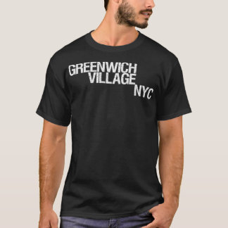 Womens Greenwich Village NYC , New York City Gear, T-Shirt