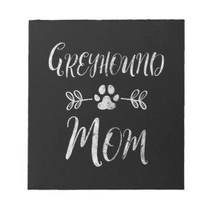 Womens Greyhound Mom Shirt Italian Greyhound Mom Notepad