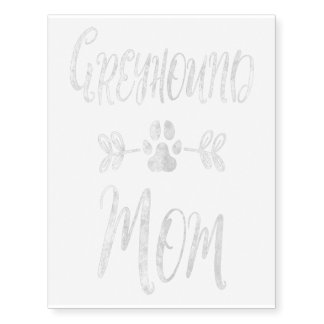 Womens Greyhound Mom Shirt Italian Greyhound Mom Temporary Tattoos