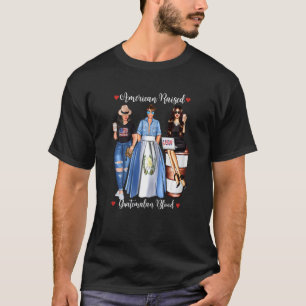 Womens Guatemala Dna Blood Heritage Flag Born In G T-Shirt