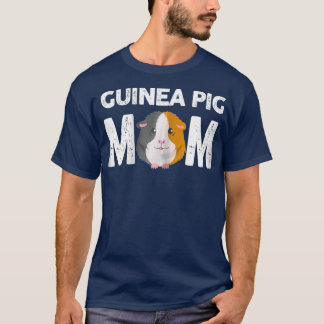 Womens Guinea Pig Mom for Mother T-Shirt