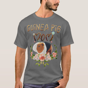 Women's Guinea Pig Mom Funny Pet Owner Guinea Pig  T-Shirt