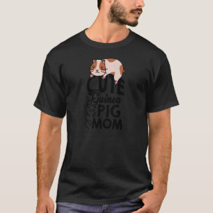 Womens Guinea Pig Mom Graphic Guinea Pig Owner Cav T-Shirt