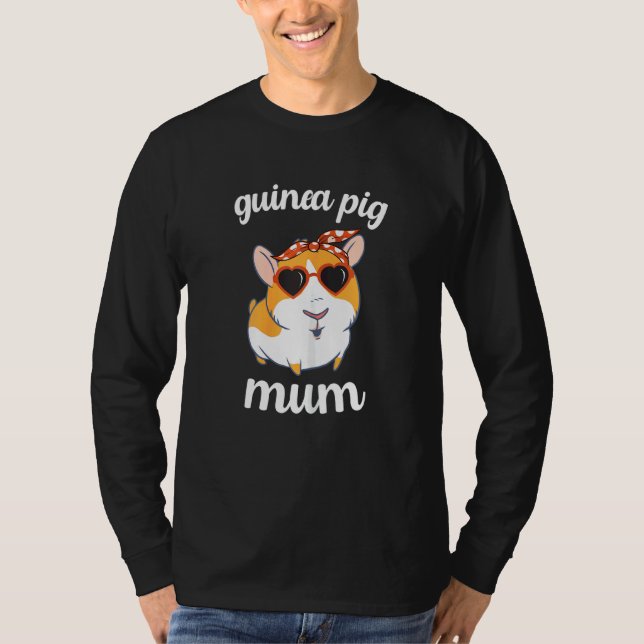 Womens Guinea Pig Mum Women  Guinea Pig Mummy T-Shirt (Front)