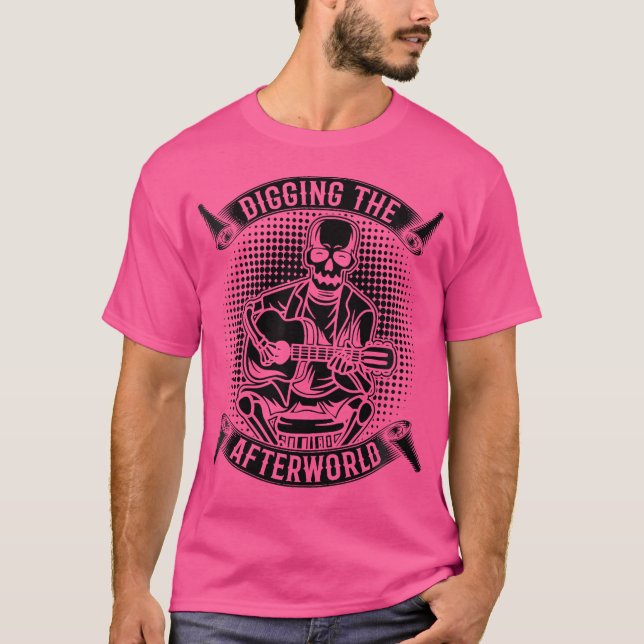 Womens Guitarist Skeleton - Instrument Acoustic Gu T-Shirt (Front)