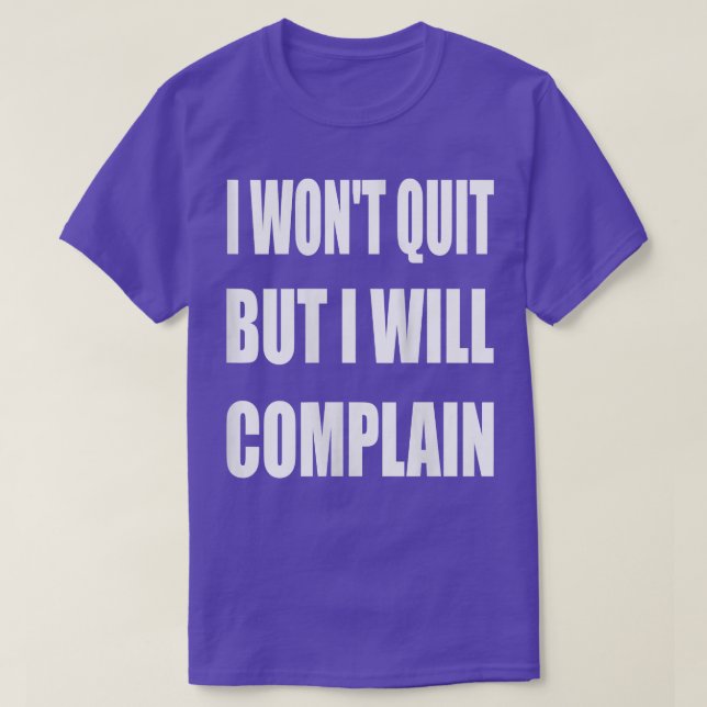 Womens Gym Fitness Workout Tank I Won't Quit But I (Design Front)