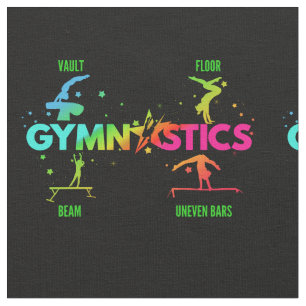 Women's Gymnastics Bars Beam Vault Floor Fabric