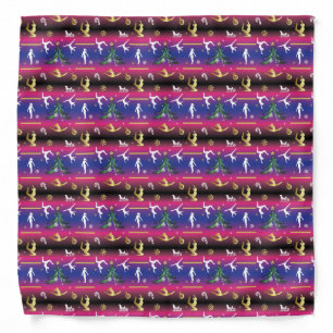 Women's Gymnastics Christmas Tree Bandana
