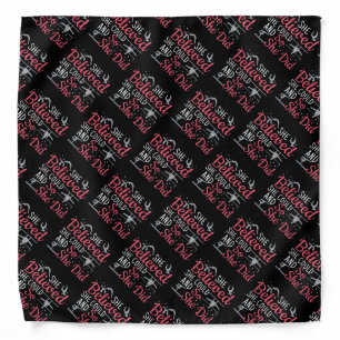 Women's Gymnastics - She Believed She Could Bandana