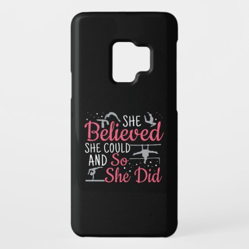 Womens Gymnastics _ She Believed She Could Case_Mate Samsung Galaxy S9 Case