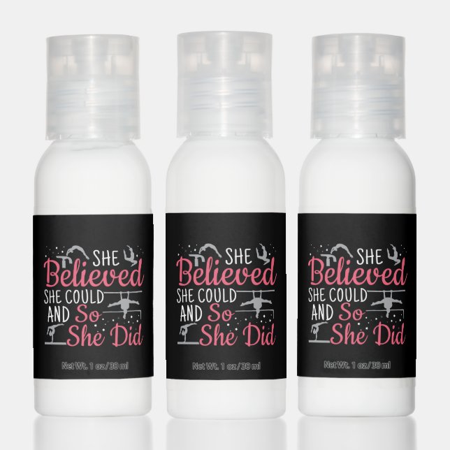 Women's Gymnastics - She Believed She Could Hand Lotion (Set)