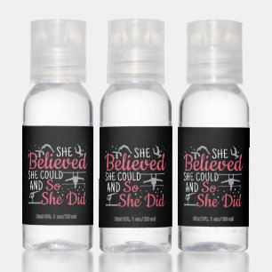 Women's Gymnastics - She Believed She Could Hand Sanitizer