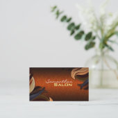 Women's Hair Business Cards (Standing Front)