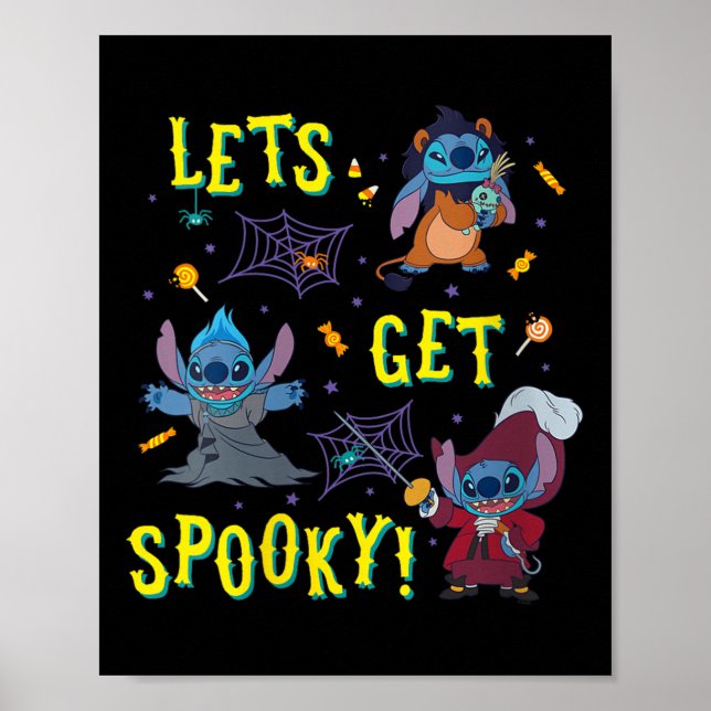 Womens Halloween Let's Get Soky! Villain Costumes  Poster (Front)