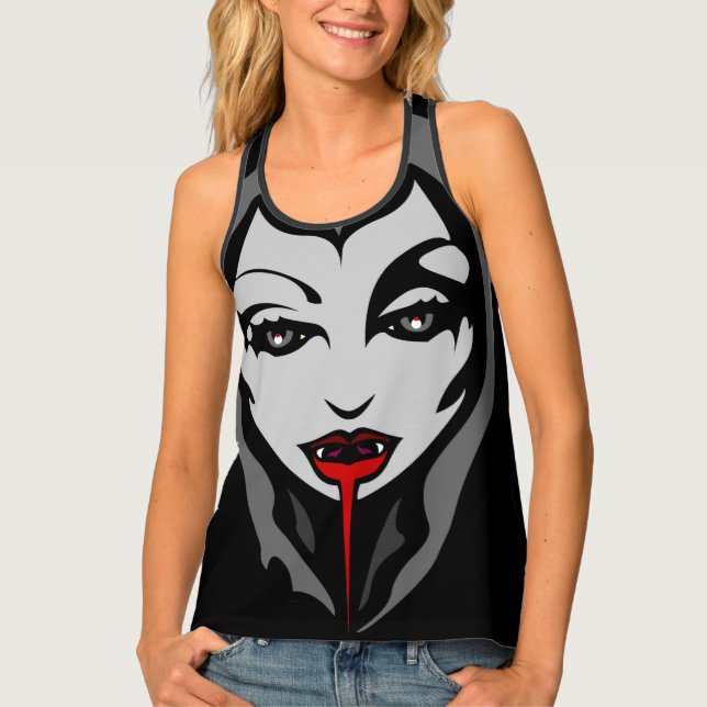 Women's Halloween Shirt Vampire Shirts / Tops (Front)