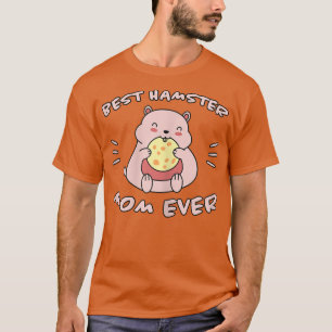 Womens Hamster Saying Best Hamster Mom Biscuits Ma T-Shirt