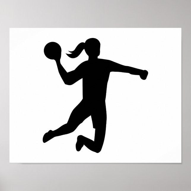 Womens handball poster (Front)