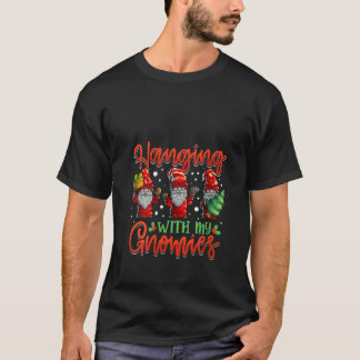 Womens Hanging With My Gnomies Womens Three Christ T-Shirt