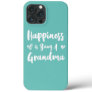 Womens Happiness is Being a Grandma Grandmother iPhone 13 Pro Max Case