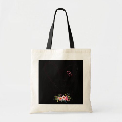 Womens Happiness Is Being Yaya Life Flower Art Tote Bag