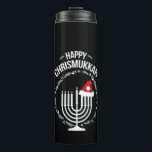 Womens Happy Chrismukkah Hanukkah Christmas Jewis Thermal Tumbler<br><div class="desc">This is a great gift for your family,  friends during Hanukkah holiday. They will be happy to receive this gift from you during Hanukkah holiday.</div>