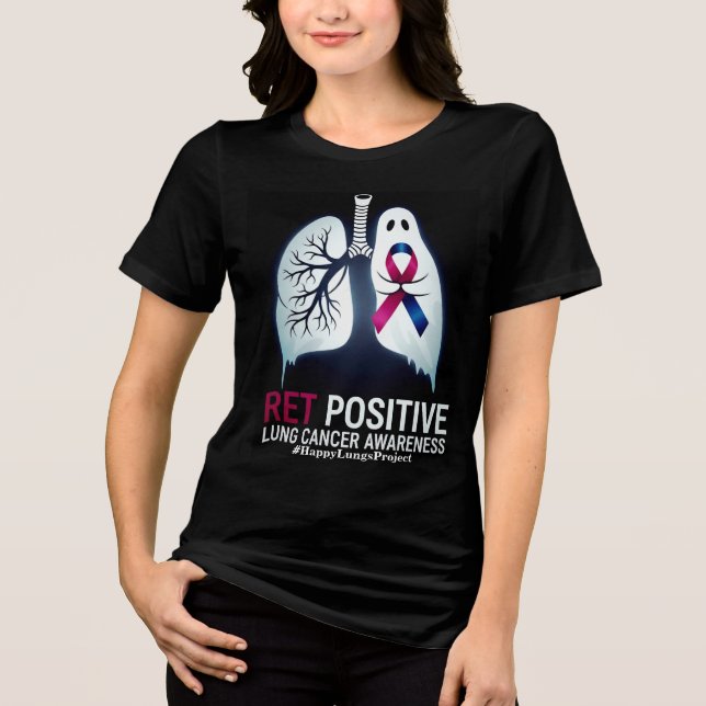 Women's Happy Lungs Project Fundraiser Shirt v4 (Front)