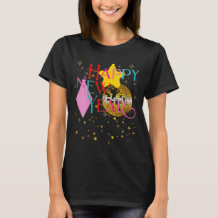 Womens Happy New Years Eve Party Supplies 2026 Mat T-Shirt