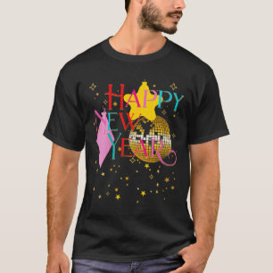 Womens Happy New Years Eve Party Supplies 2026 Mat T-Shirt