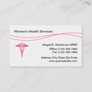 Women's Health Medical Center Business Card