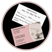 Women's Health Medical Doctor Appointment Business Card at Zazzle