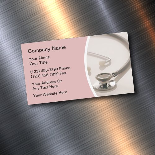 Womens Health Professional Business Card Magnet