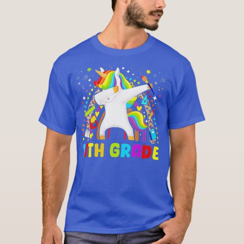 Womens Hello 10th Grade Unicorn Teacher Rainbow Ba T_Shirt