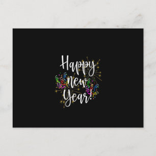 Womens Hello 2023 Happy New Year 2023 New Years Ev Postcard