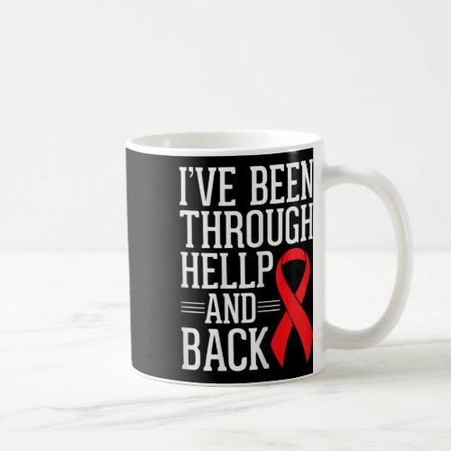 Womens Hellp Syndrom Preeclampsia Awareness Red Ri Coffee Mug