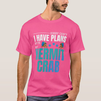 Womens Hermit Crab Owner Funny Hermit Crab Animal  T-Shirt