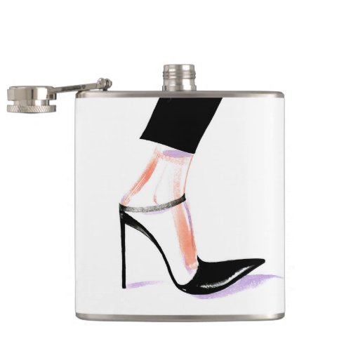Womens high_heeled shoes flask