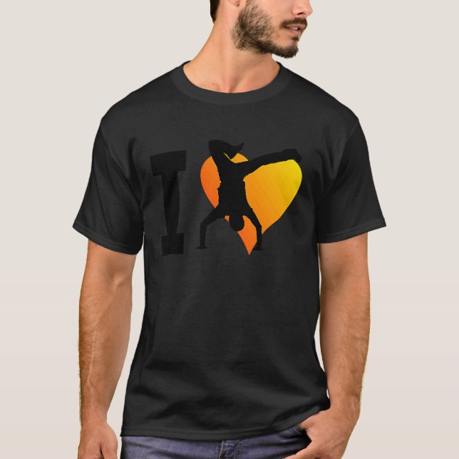 Women's Hip Hop Hiphop Break Dance Bboy Men's T-Shirt (Front)