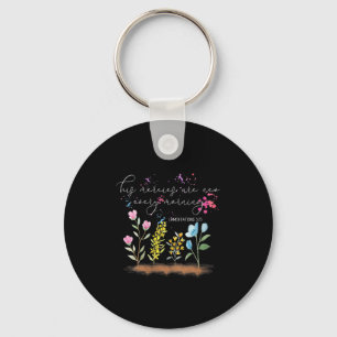 Womens His Mercies Are New Every Morning Religious Keychain