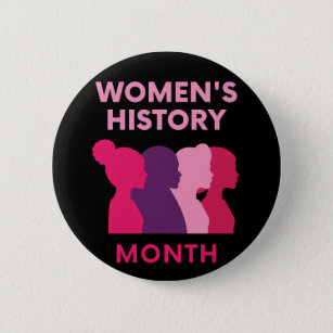 Women's History Month Button