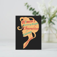 WOMEN'S HISTORY MONTH CHARACTER COURAGE COMMITMENT