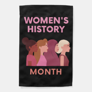 Women's History Month Garden Flag