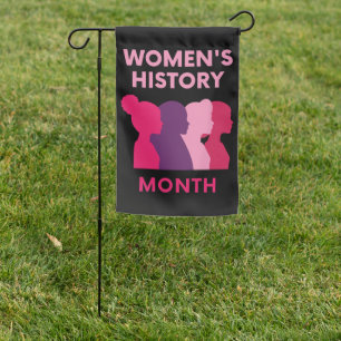Women's History Month Garden Flag
