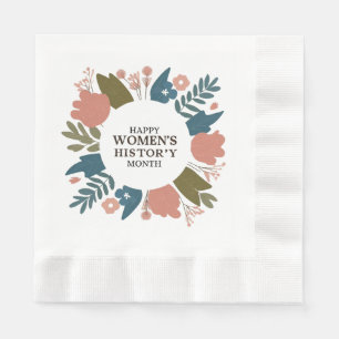 Women's History Month Napkins
