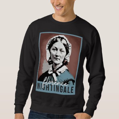 Womens History Month Nurse Florence Nightingale Nu Sweatshirt