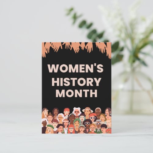Womens History Month Postcard