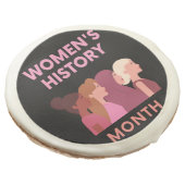 Women's History Month Sugar Cookie (Angled)
