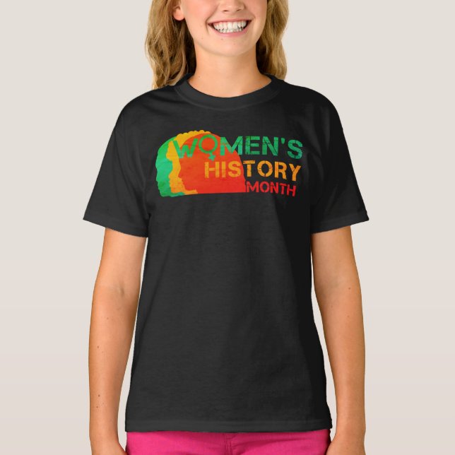WOMEN'S HISTORY MONTH T-Shirt (Front)