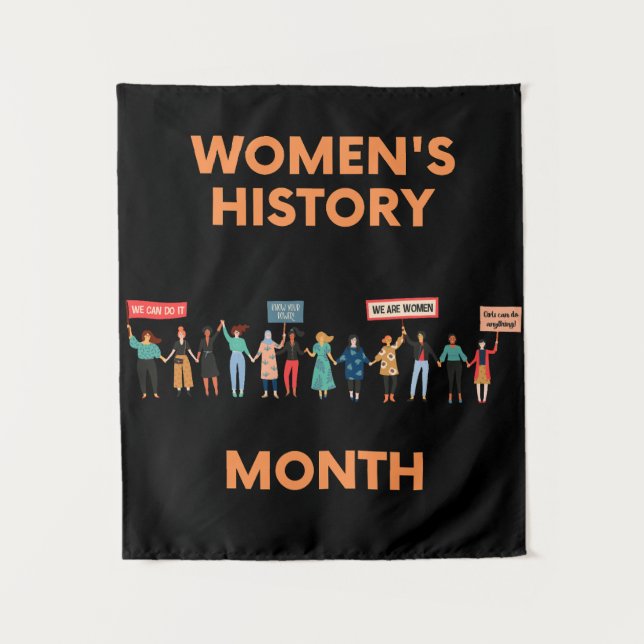 Women's History Month Tapestry (Front)